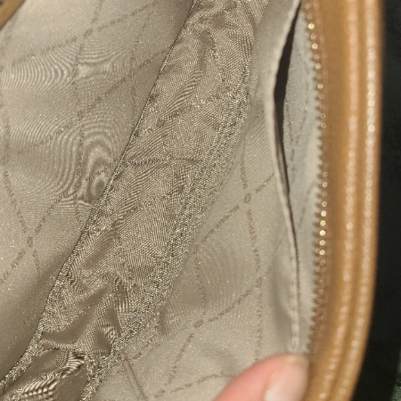 Michael Kors Brown Leather Crossbody Bag - Picture 6 of 9